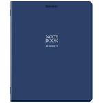 Тетрадь А5, 48 л., BRAUBERG, скоба, клетка, SoftTouch, "NoteBookMono", (микс в спайке), 405325