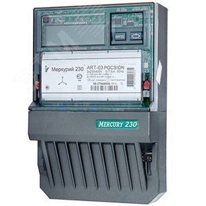 Счётчик электроэнергии  Меркурий 230 ART-03 PQRSIDN 3х230/400В 5(7.5) А кл.т. 0.5S/1.0