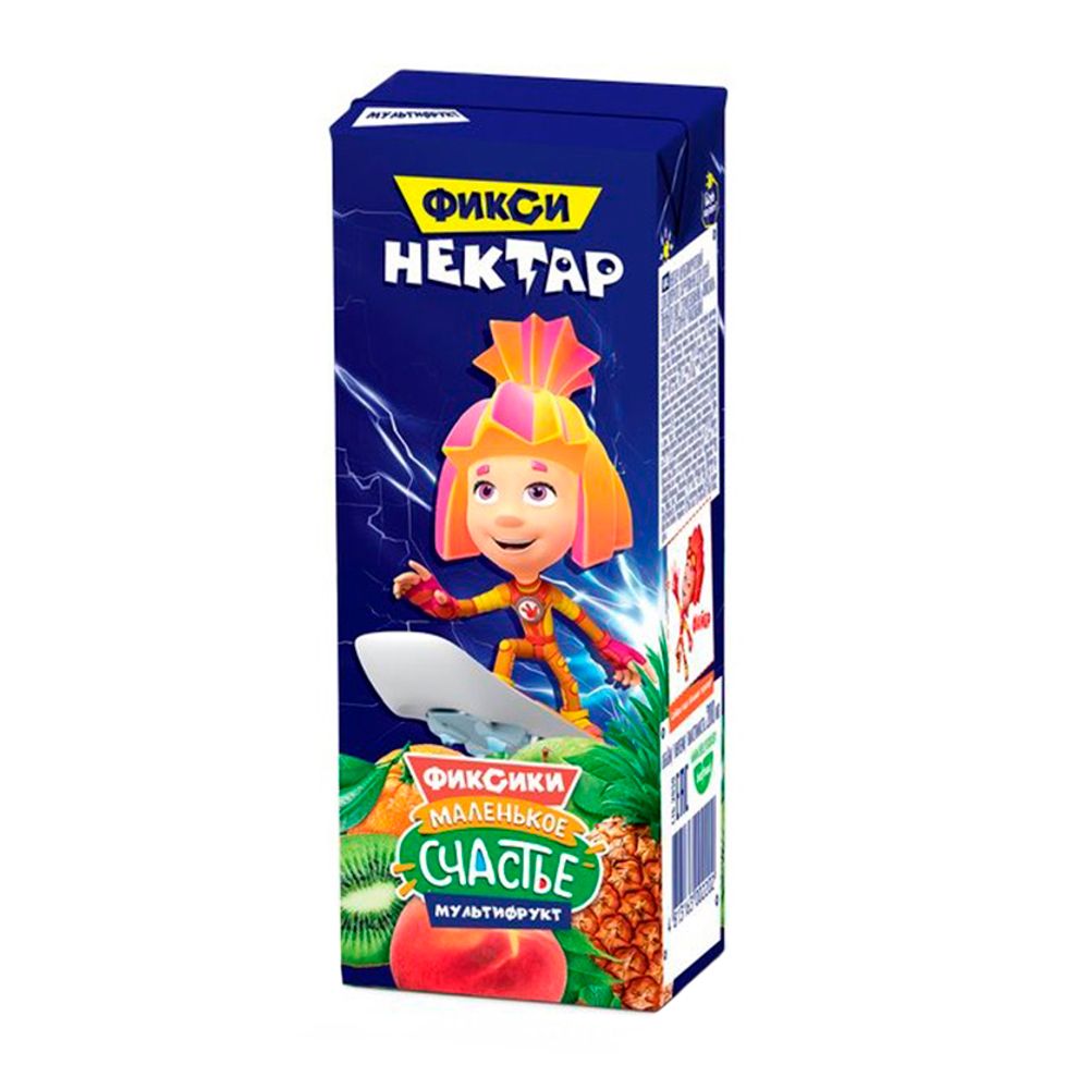 Нектар "Фиксики" мультифрукт 200мл