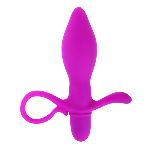 Силиконовый анальный стимулятор 13,3см с вибрацией Pretty Love Taylor BI-014287