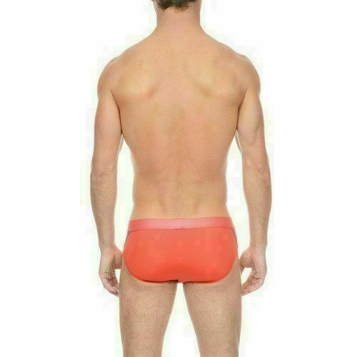 Мужские трусы Брифы оранжевые 2xist oblique stripes Brief Orange