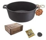 T403 Кастрюля чугунная литая 5л, 260*120