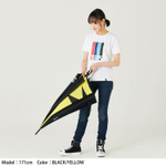 Зонт Taichi CIRCUIT Black/Yellow 130 см