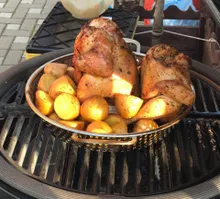 Керамический гриль Kamado Joe Classic II Stand-Alone, 46 см (красный)