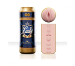 Мастурбатор Fleshlight Lady Lager в банке, вагина Siac (Цвет: розовый)