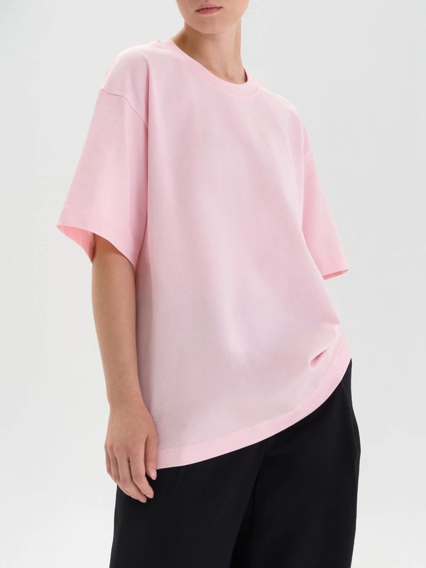 Футболка плотная Розовая - фото 10