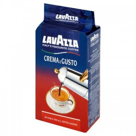 Lavazza Crema e Gusto, молотый, 250 гр