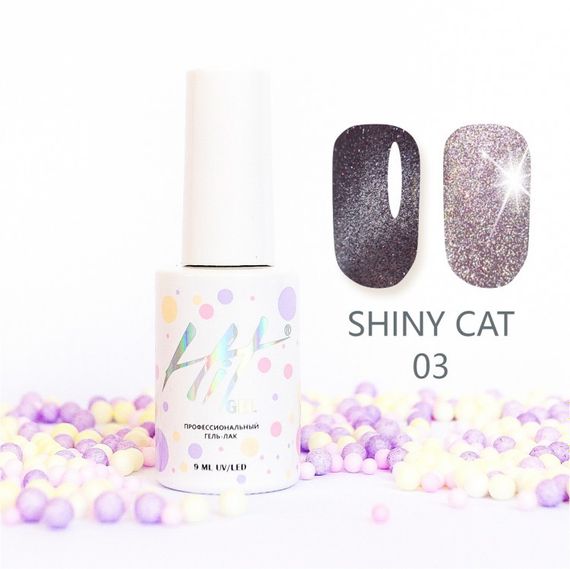 Гель-лак ТМ &quot;HIT gel&quot; №03 Shiny cat, 9 мл