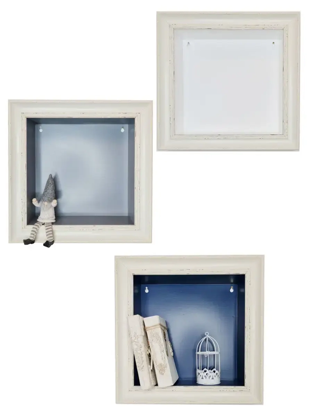 Полка квадратная "Прованс" в багетной раме