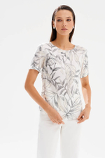 23542 Блузка женская (молочный принт)
