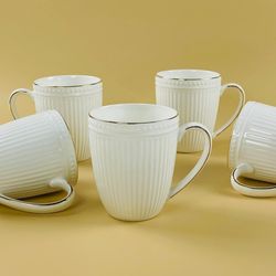 Lenardi 305-108 Набор из 6 кружек 400 мл в под.уп.(х6)Фарфор