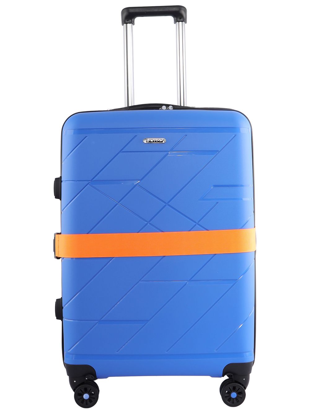 Чемодан 463 / С ремнем / Полипропилен