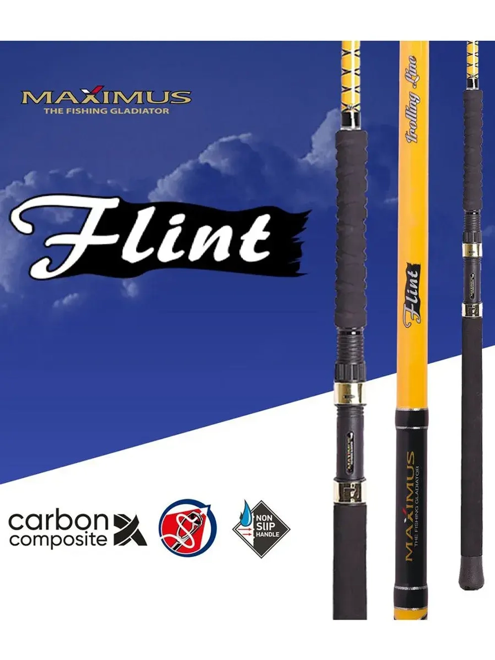 Удилище троллинговое Maximus FLINT 702M 2.1m 15-40lb