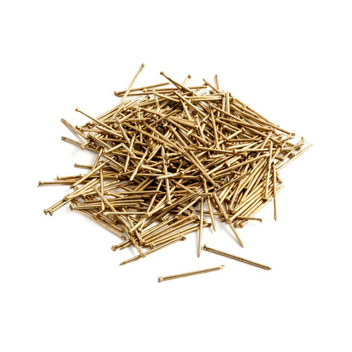Гвозди 1,2х25 латунированные, финишные