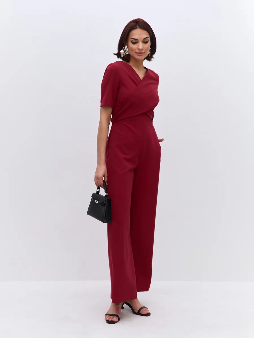 Комбинезон брючный вечерний праздничный