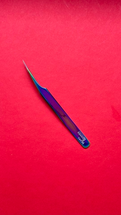 Пинцет Mari Lashes Shop Прямой Дельфинчик Мультиколор в Тубе