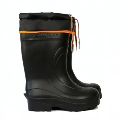 Сапоги мужские из ЭВА с надставкой и утеплителем -60С (черный, 45-46) Д333-НУ «Мороз» высота 42см