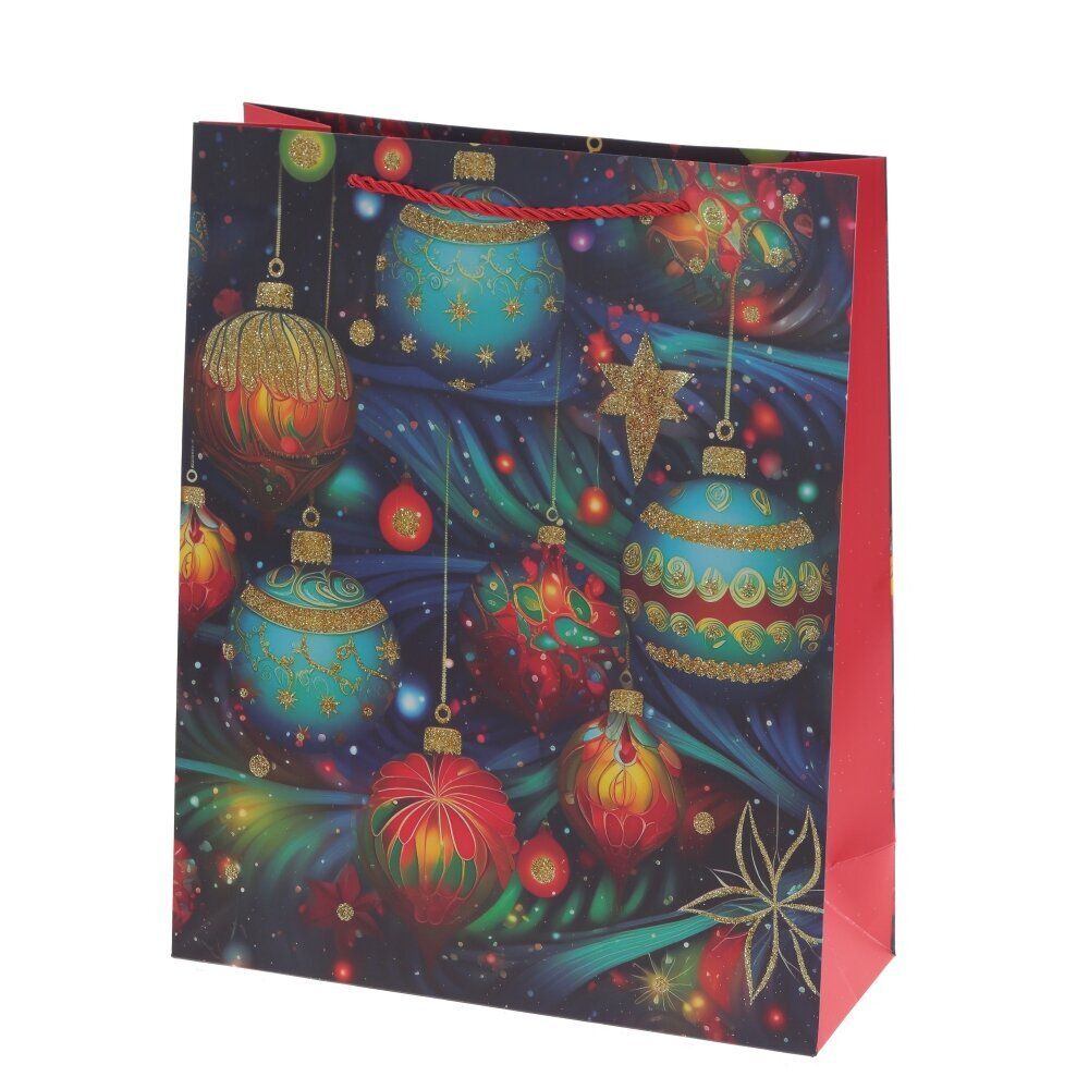 GAEM Пакет подарочный (бумага 210г/м2, блок микс 12шт), L26 W10 H32 см, 4в.