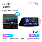 Teyes CC3L 9"для Toyota C-HR 2019+ (прав)