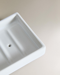 Zara Home мыльница, фаянс, белый