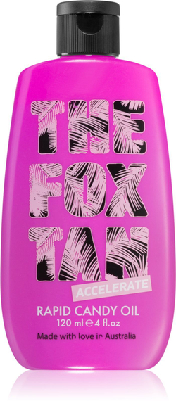 The Fox Tan Rapid Candy - ухаживающее масло для дубления основы защитного фильтра /   120  ml  / GTIN 0806809683396