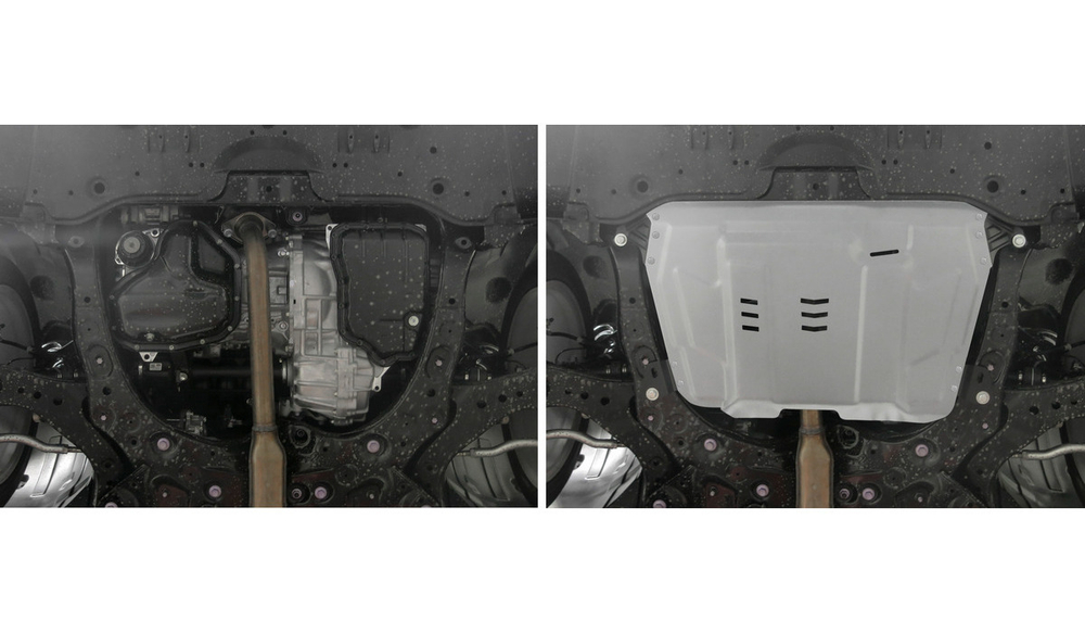 Защита картера и КПП AutoMax для Lexus ES VI (V - 2.5; 3.5) 2012-2018/Lexus ES VII (V - 2.0; 2.5; 3.5) 2018-2021 2021-н.в./Lexus RX 270/350 (V - 2.7; 3.5) 2008-2015/Lexus RX 200t/350/450h (V - 2.0; 3.5; 3.5 Hybrid) 2015-н.в./Lifan Murman (V - 1.8) МКПП 2017-н.в./Toyota Camry XV40 (V - 2.4; 3.5) 2006-2011/Toyota Camry XV50, XV70 (V - 2.0; 2.5; 3.5) 2011-2021 2021-н.в./Toyota Highlander U40, U50 (V - 3.5) 2010-2020/Toyota Venza I рестайлинг (V - 2.7) 2012-2016, алюминий 2.5 мм, с крепежом, штампованная, AM333.9519.1