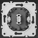 Выключатель 1-клавишый цвет мокко Donel, 3 штуки Арт DB10100-DE29653-3