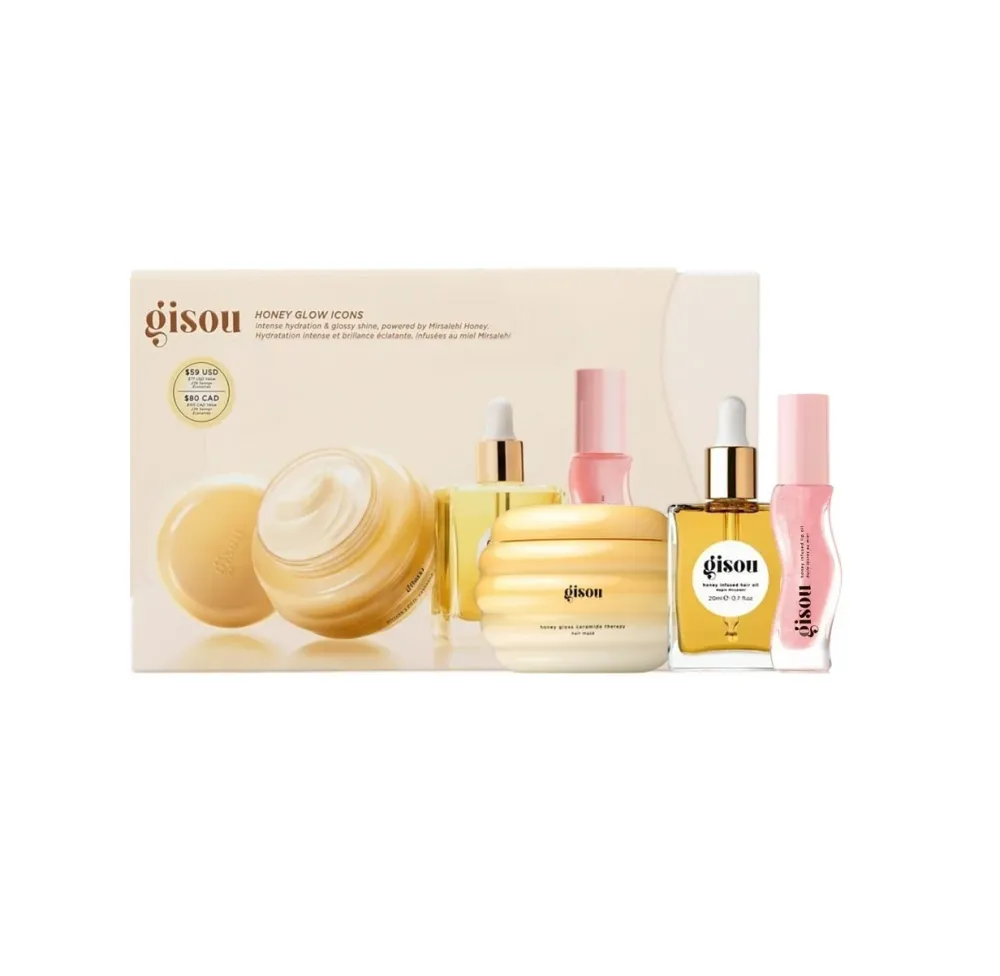 GISOU Набор бестселлеров Glow Icons by Mirsalehi honey