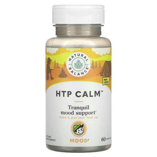 Natural Balance, HTP Calm`` 60 вегетарианских капсул