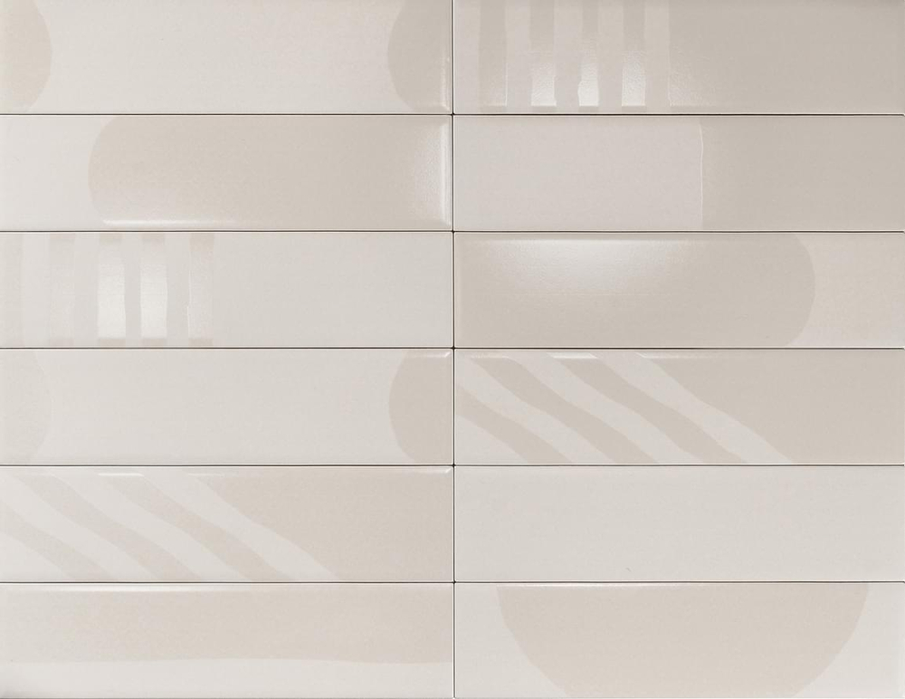 Smile Tile Rivera Milky White 7.5x30