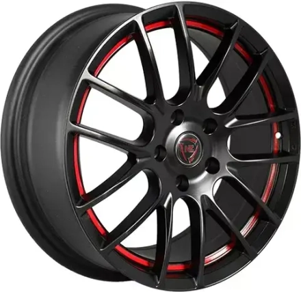 Литой диск NZ Wheels F-40 6x15/5x105 D56.6 ET39 Черный+красный