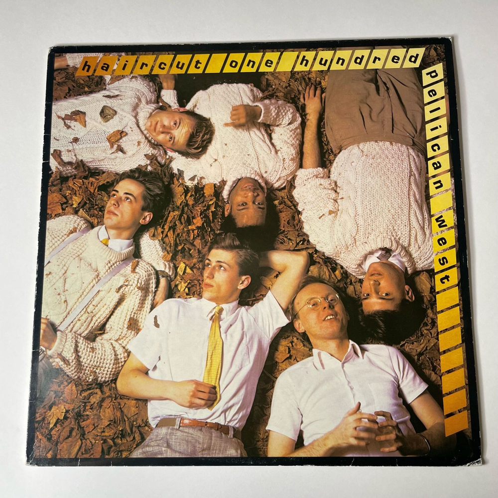 Винтажная виниловая пластинка LP Haircut One Hundred Pelican West (UK 1982)