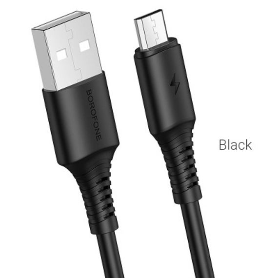 USB BOROFONE BX47 Coolway, USB - MicroUSB, 2.4А