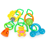 Детский игровой коврик "Забавный лисенок" с игрушками на подвеске, в пакет B1682982-R (Умка)