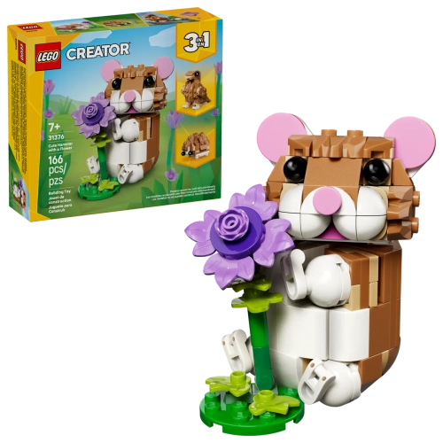 Конструктор LEGO Creator 3in1 31376 Cute Hamster with a Flower