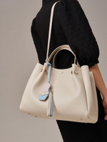 Кожаная сумка Vasilisa DBR 31210 светлый крем