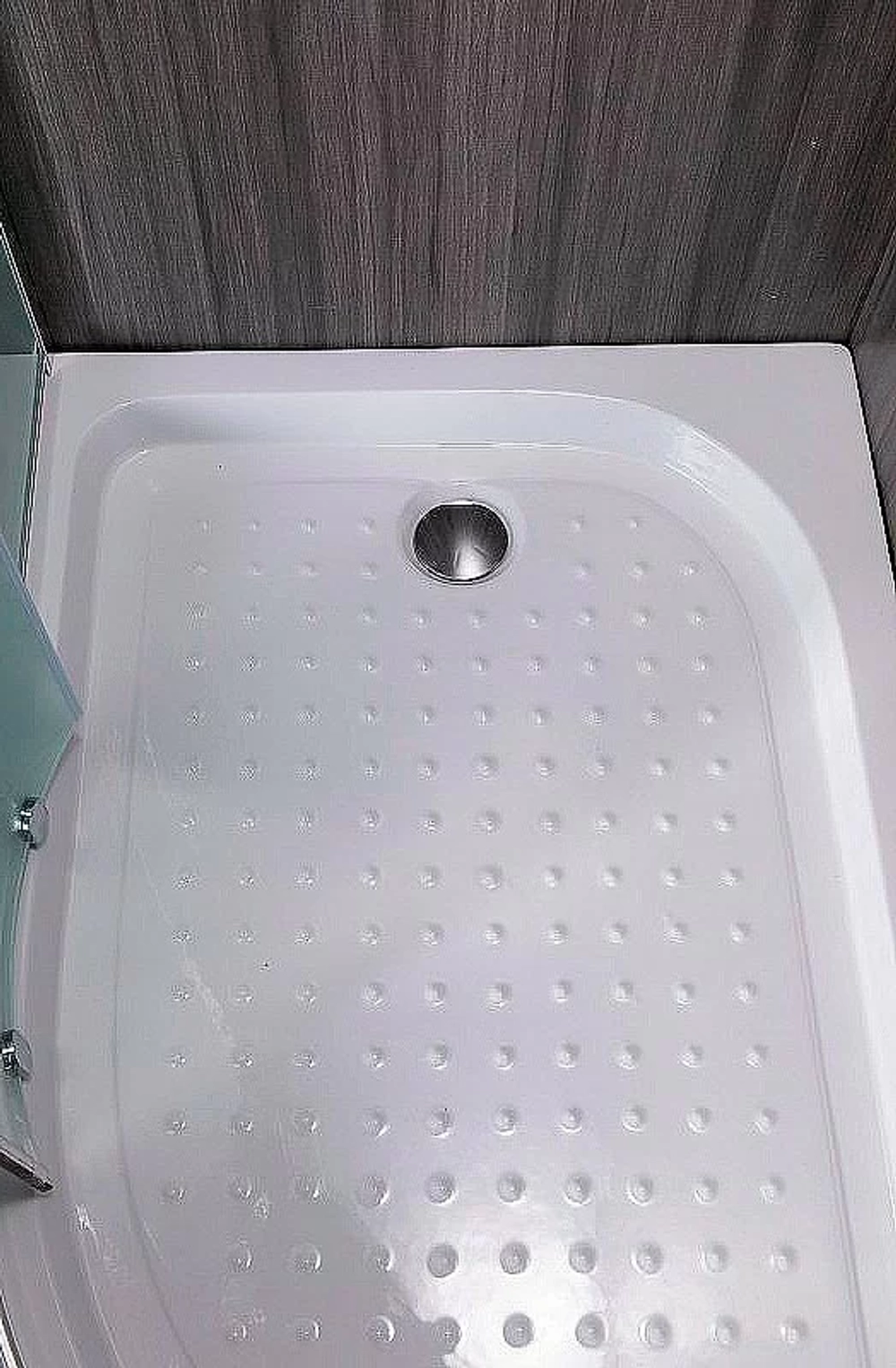 Душевой уголок Esbano ESR-8027A ESUGR8027AL 120x80 стекло рифленое, матовое/профиль хром