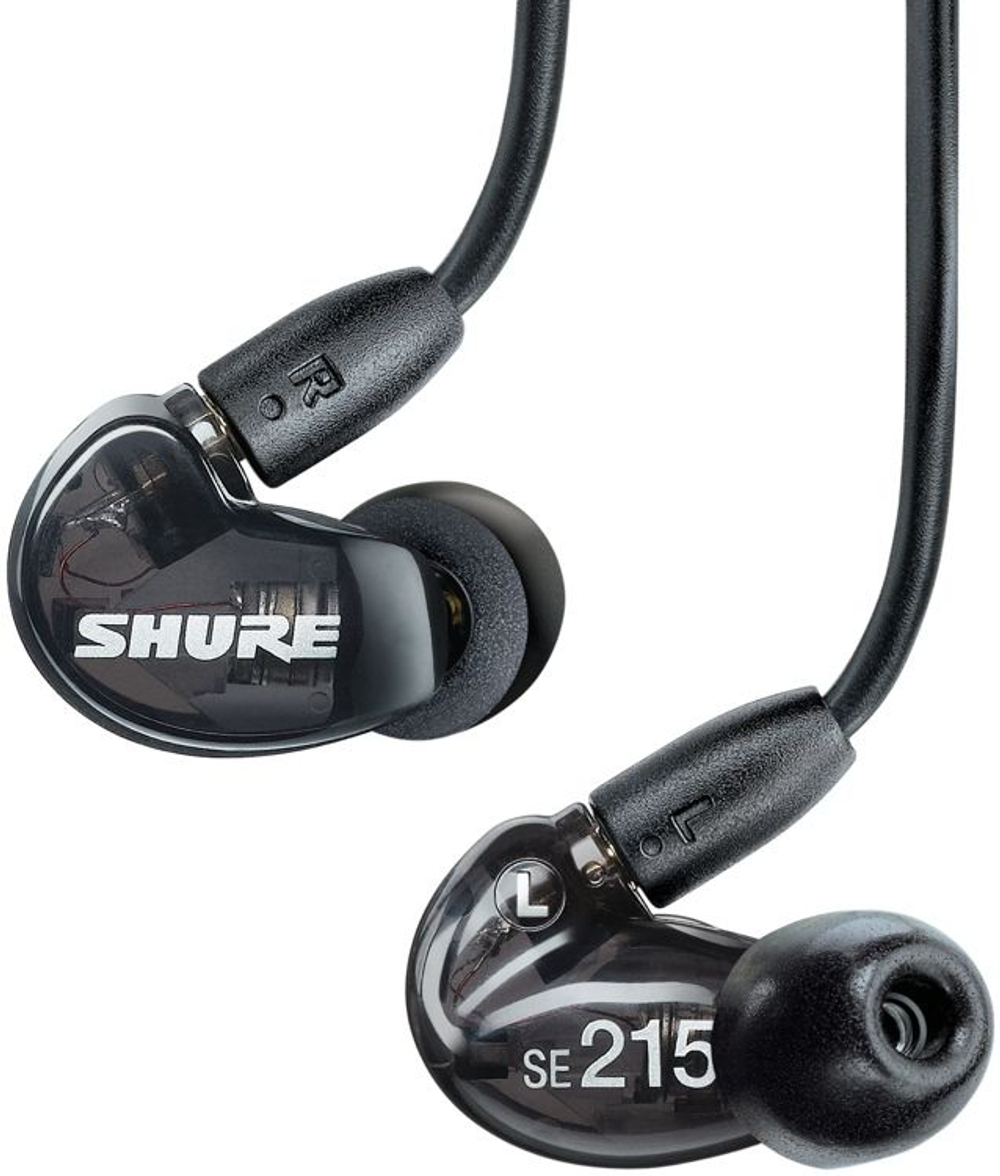 Shure SE215-K (черные) вставные (затычки) наушники