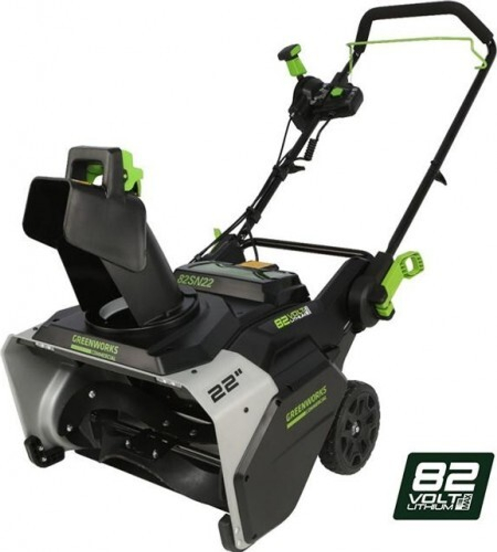 Снегоуборщик аккумуляторный GREENWORKS GD82ST 82V, без АКБ и ЗУ 2602507