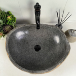 Раковина из речного камня RS-62084 (56*44*15)