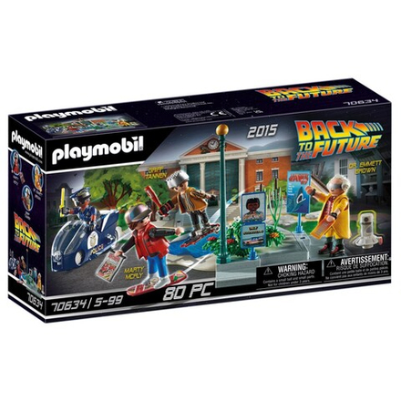 Playmobil - Powrót do przyszłości - Back to the Future II Погоня на скейтборде 70634