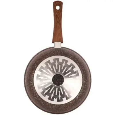 Сковорода 240мм со съемной ручкой, АП линия «Granit Ultra Induction» (red)