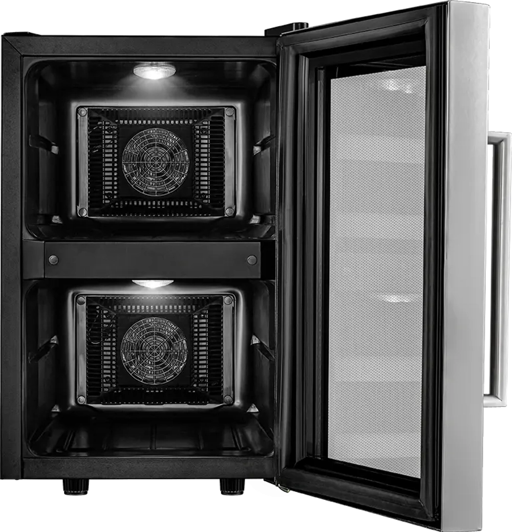 Винный шкаф двухзонный Meyvel MV12-BF2 (easy)