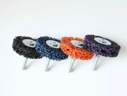 Диск коралловый на дрель на шпинделе 60 мм, набор 4 шт, разноцветные