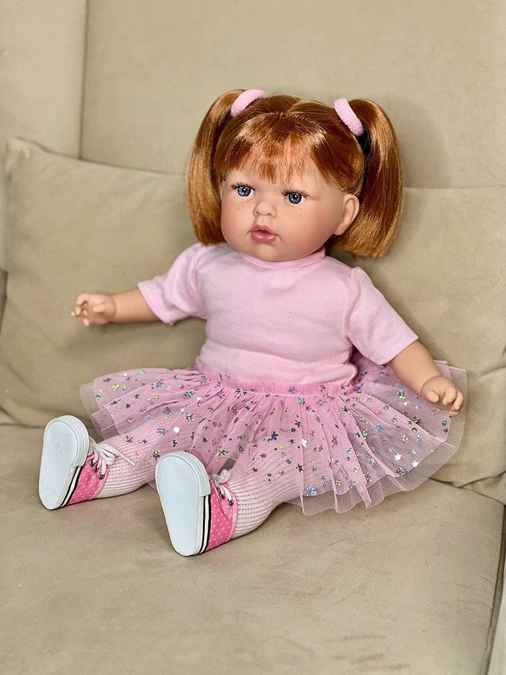 Кукла Nines 45см TITA мягконабивная, в пакете (N4280K)