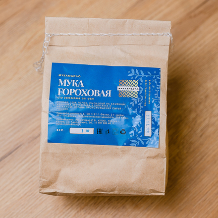 Мука гороховая  цельнозерновая   "Мука масло" 500 г