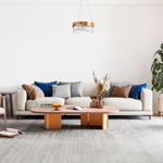 703143 Люстра HELIO 27W LED 1344LM ШАМПАНЬ 3500K