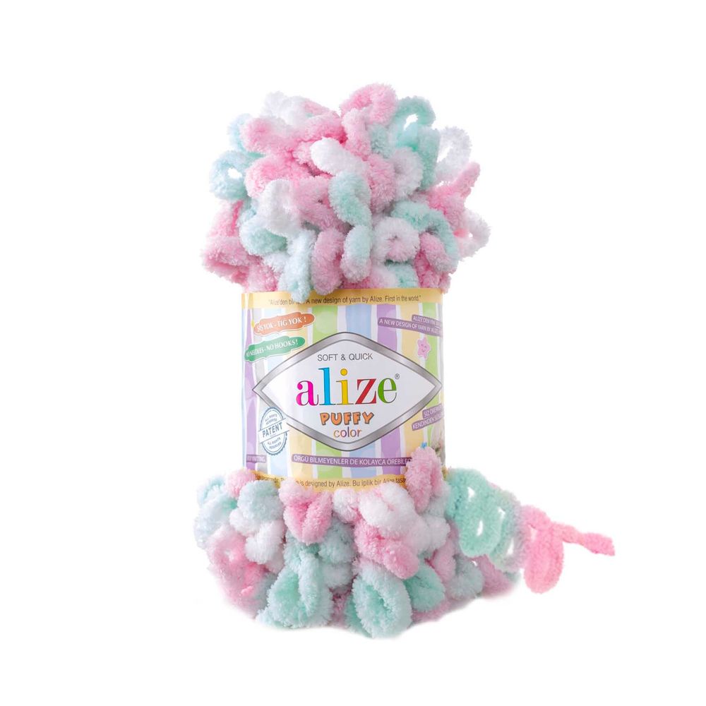 Пряжа Puffy Color 6395