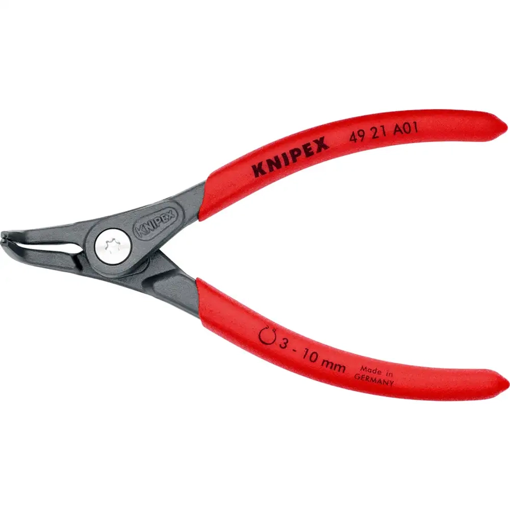 Прецизионные щипцы для стопорных колец черненая 130 мм Knipex 49 21 A01 SB