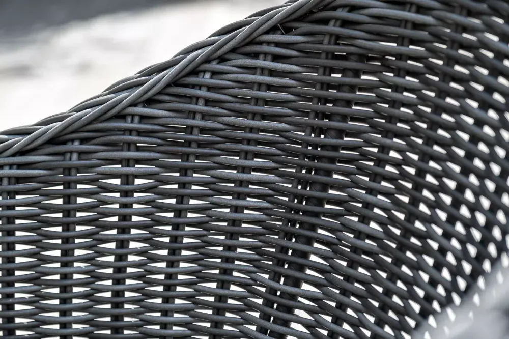 "Фредо" обеденная группа плетеная, цвет графит